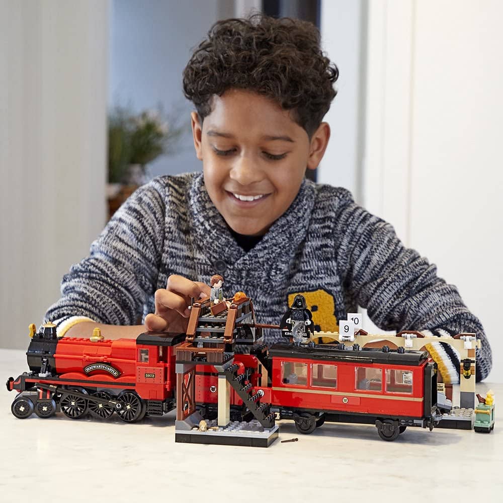 هدايا عيد ميلاد للاطفال - مجموعة بناء قطار هوجورتس
