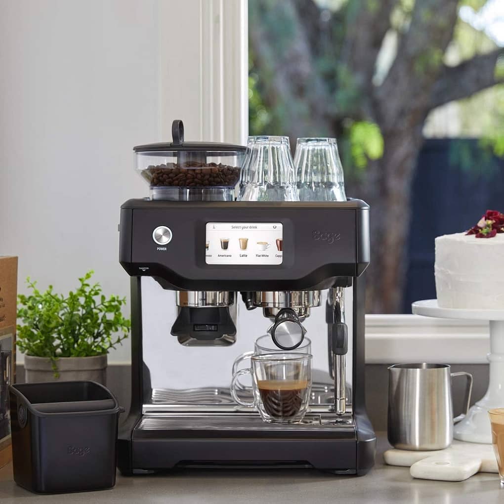 افضل الهدايا للرجال - ماكينة تحضير قهوة الاسبريسو باريستا من سادج
