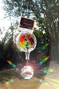 افكار هدايا للامهات - كيكرلاند صانع قوس قزح يعمل بالطاقة الشمسية