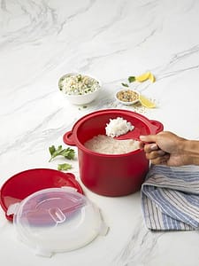 أفكار هدايا منزلية - جود كوك وعاء طهي الارز في الميكروويف