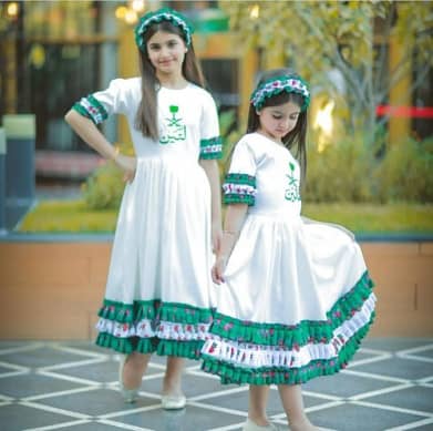ملابس يوم التأسيس السعودي للاطفال
ملابس يوم التأسيس للاطفال 
