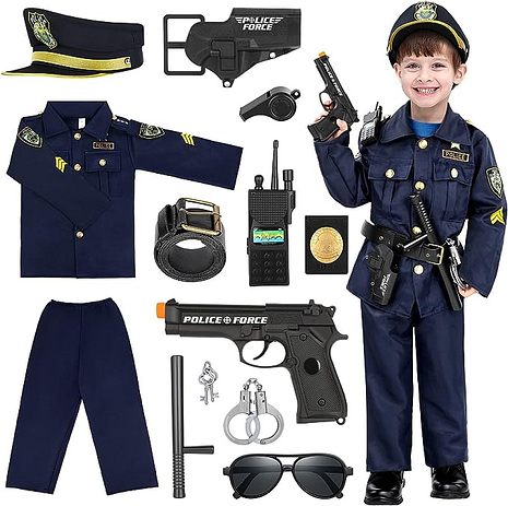 زي ضابط شرطة للاطفال