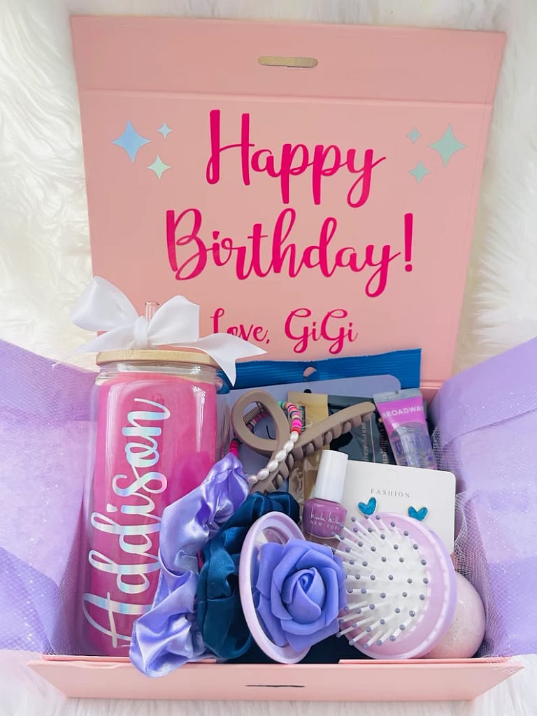هدايا يوم ميلاد للبنات 15 سنة - صندوق هدايا شخصي 