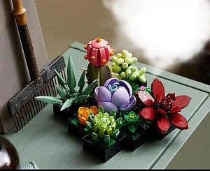 هدايا مميزة - ليجو مجموعة نباتات اصطناعية من ايكونز