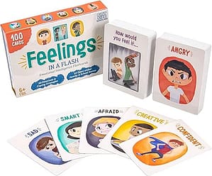 لعبة بطاقات تعليمية للذكاء العاطفي للاطفال