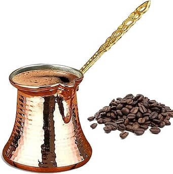 وعاء قهوة تركي من النحاس
هدايا للمهتمين بالثقافة التركية