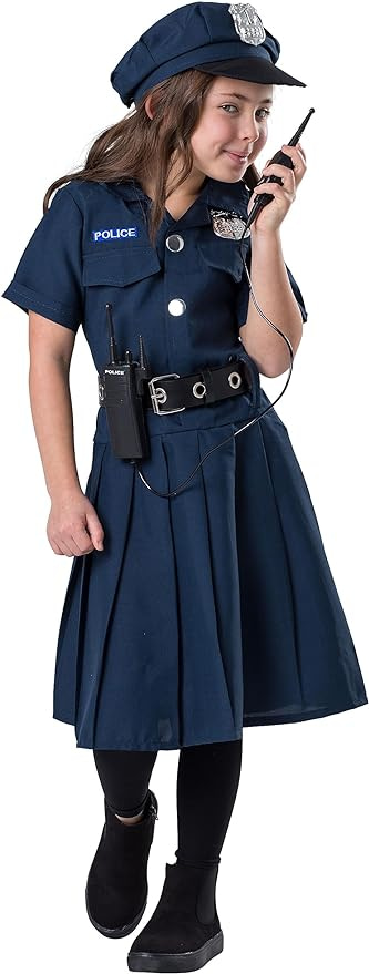 زي ضابط الشرطة للفتيات في أمريكا
ملابس الشرطة للاطفال