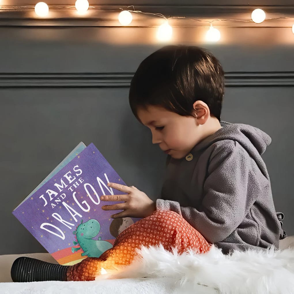 هدايا للاطفال غير الألعاب - كتاب قصة التنين المخصص