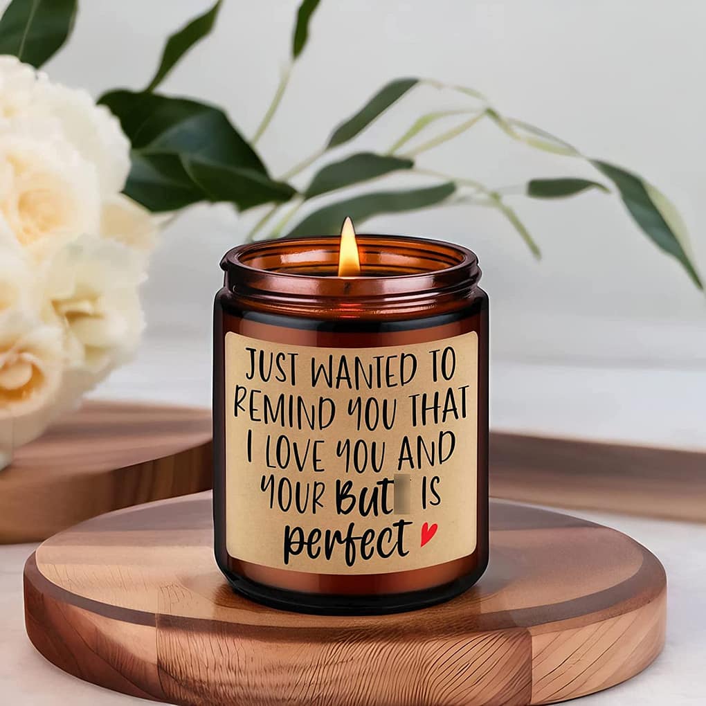 افكار هدايا للرجال رومانسية - شمعة رومانسية