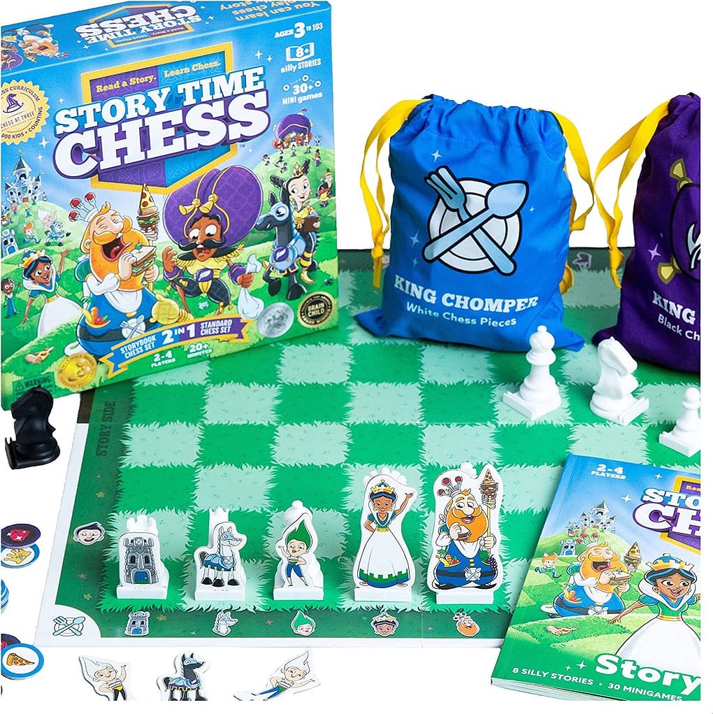 هدايا تشجيعية للاطفال - لعبة لوحة تعليمية ممتعة تعلمهم شطرنج حقيقي
