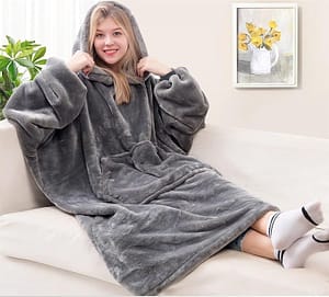 أفضل هدايا نسائية رخيصة - سويت شيرت بطانية يمكن ارتداؤها من وايتو