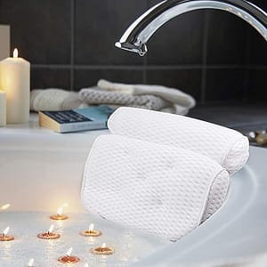 أفضل هدايا نسائية رخيصة - وسادة سبا لحوض الاستحمام بتقنية اير ميش