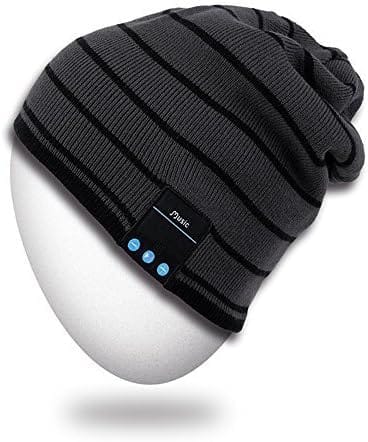 هدايا الشتاء للرجال - قبعة مع سماعات راس لاسلكية من روتيبوكس