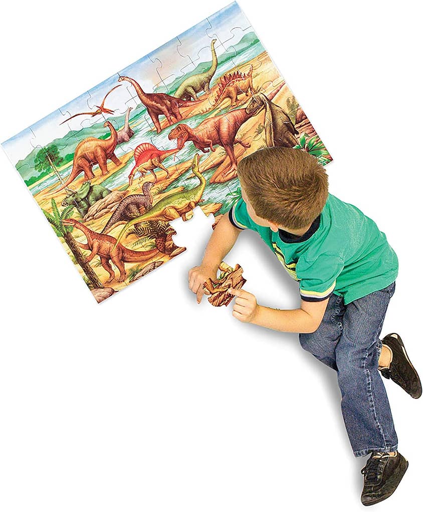 هدايا للاطفال رخيصة - لغز أرضية ديناصورات